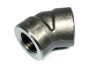 鍛造內牙45°彎頭