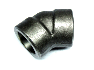 鍛造套焊45°彎頭