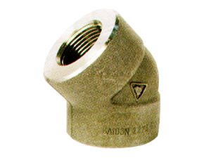 鍛造內牙45°彎頭