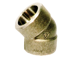 鍛造套焊45°彎頭